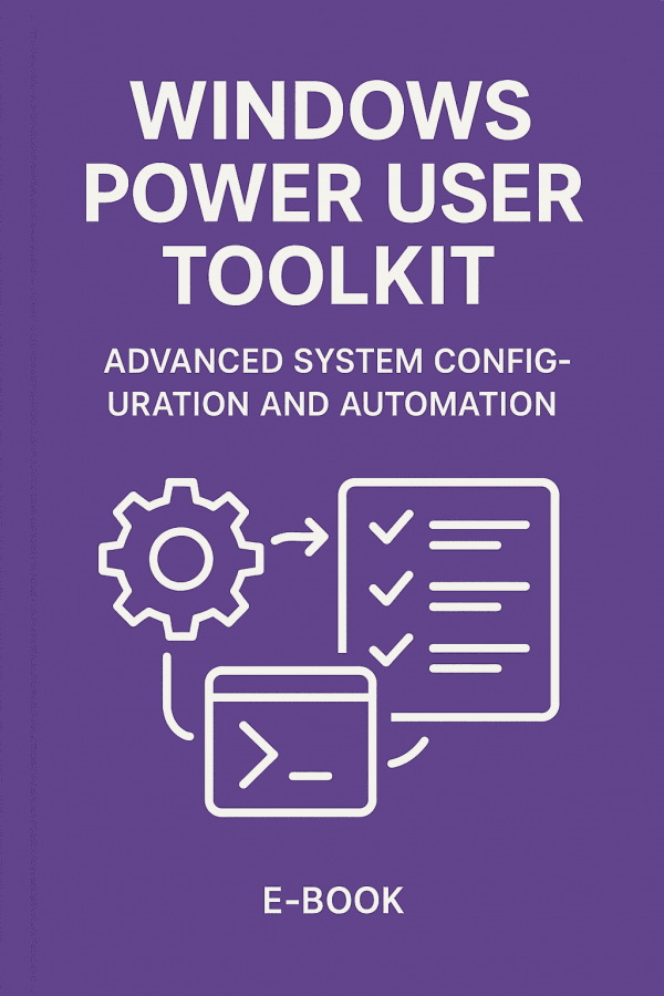Windows Power User Toolkit: Advanced System Configuration and Automation